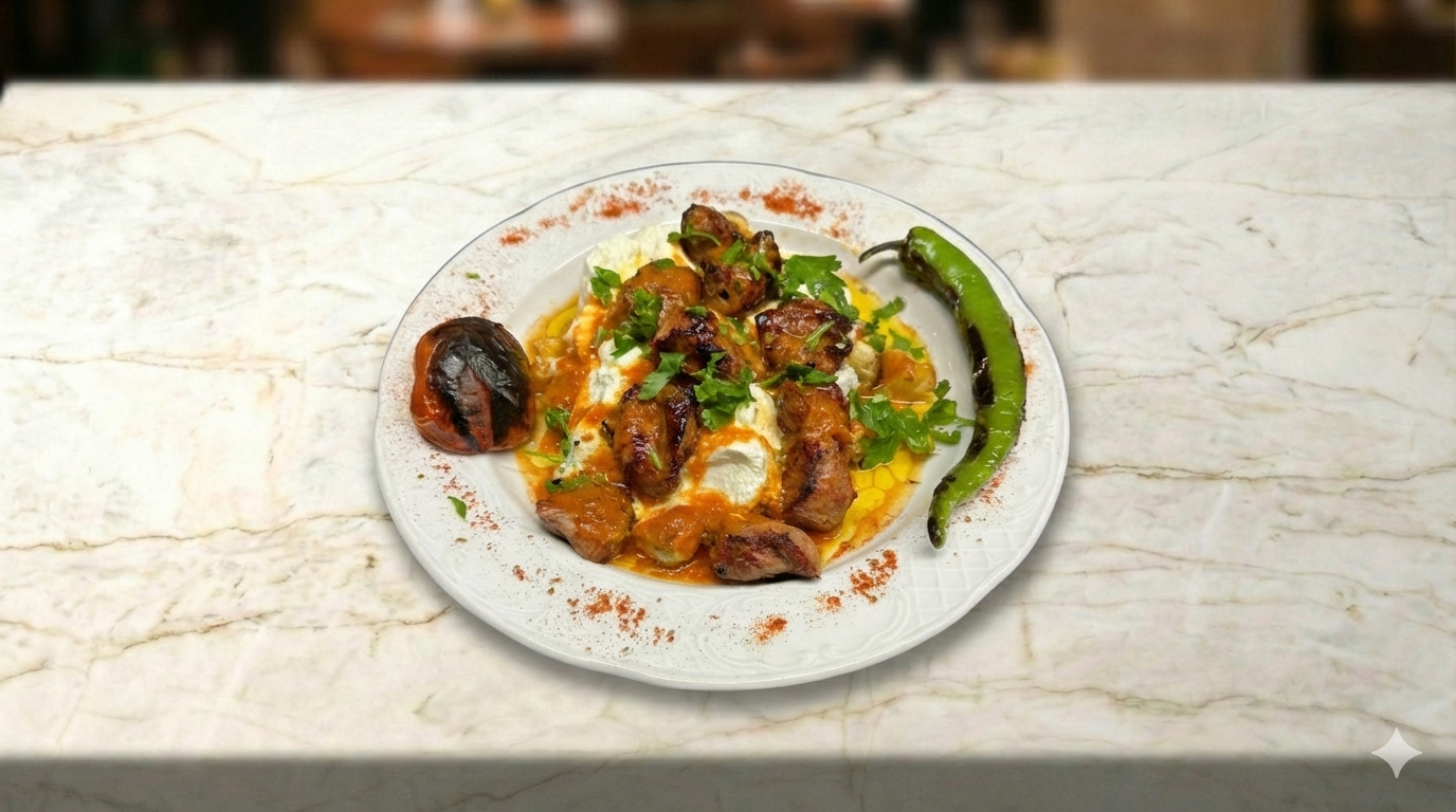 -MENÜ ANA SAYFA Yoğurtlu Kuzu Şiş